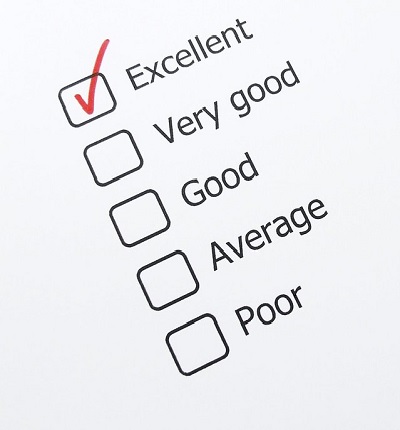 Feedback-Formular - ausgezeichnet
