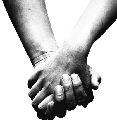Halte meine Hand